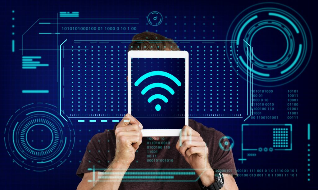 wifi internet wireless connection communication technology graph
